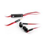 AU-R10-MIC AURICULARES INTRAUDITIVOS CON MICRÓFONO ROJOS | ELBE