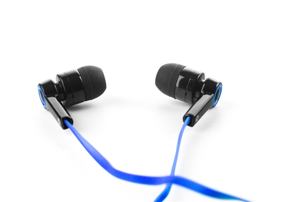 Auriculares con micrófono incorporado, cable 1.2 m. MOBILE+ MB-EP004 Color  Azul