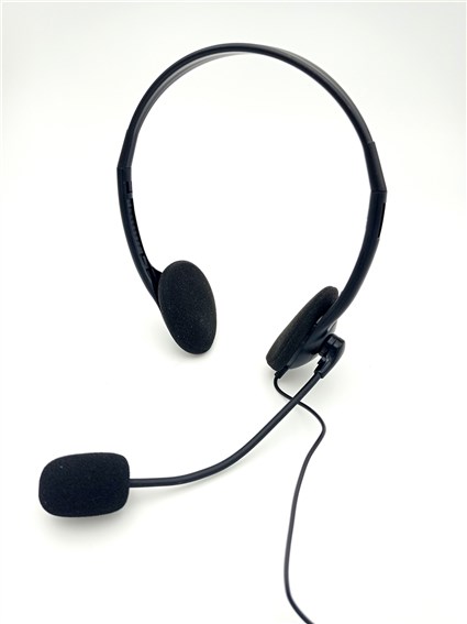 AU-660-MIC AURICULARES TELETRABAJO CON MICRÓFONO | ELBE - Imagen 2