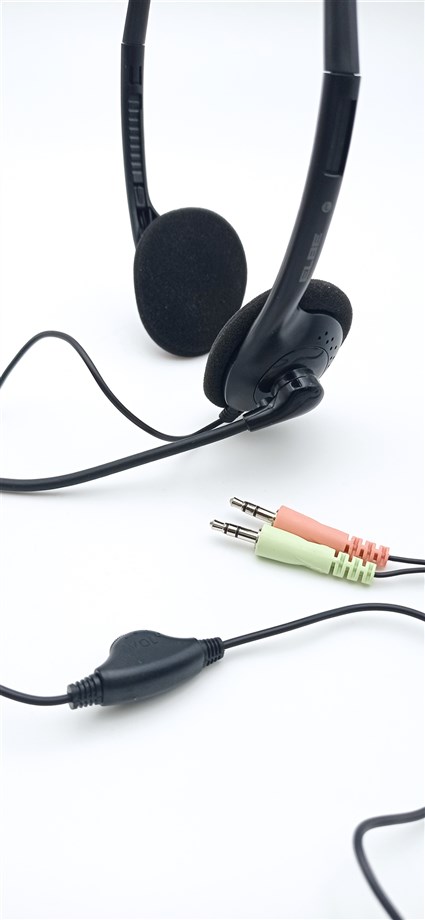 AU-660-MIC AURICULARES TELETRABAJO CON MICRÓFONO | ELBE - Imagen 3